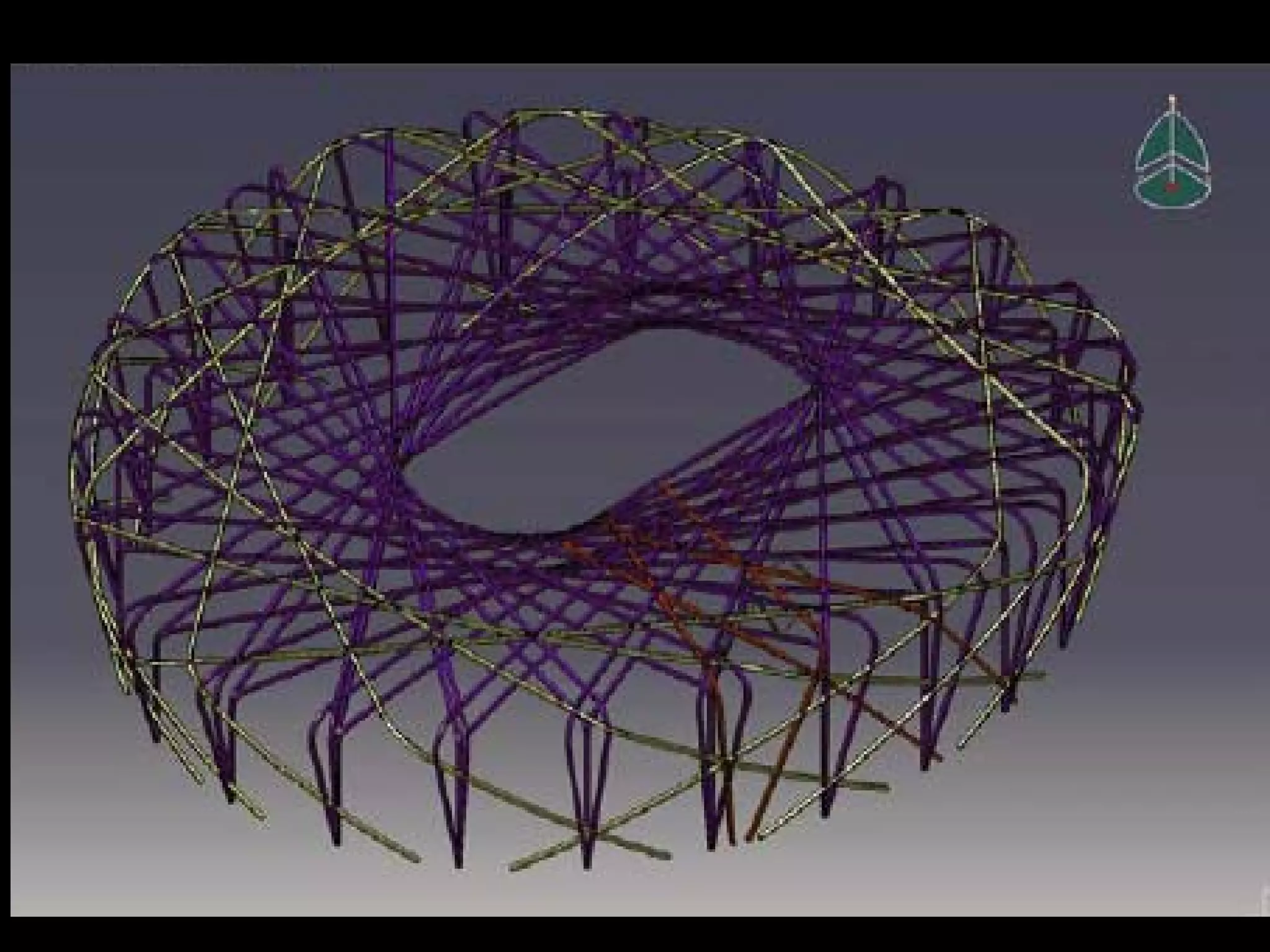 Strurctural behavior of double-layer
space frames
 