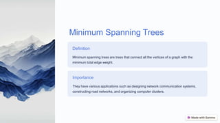 Spanning Tree in data structure and .pptx