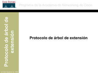 Protocolo de árbol de extensión 