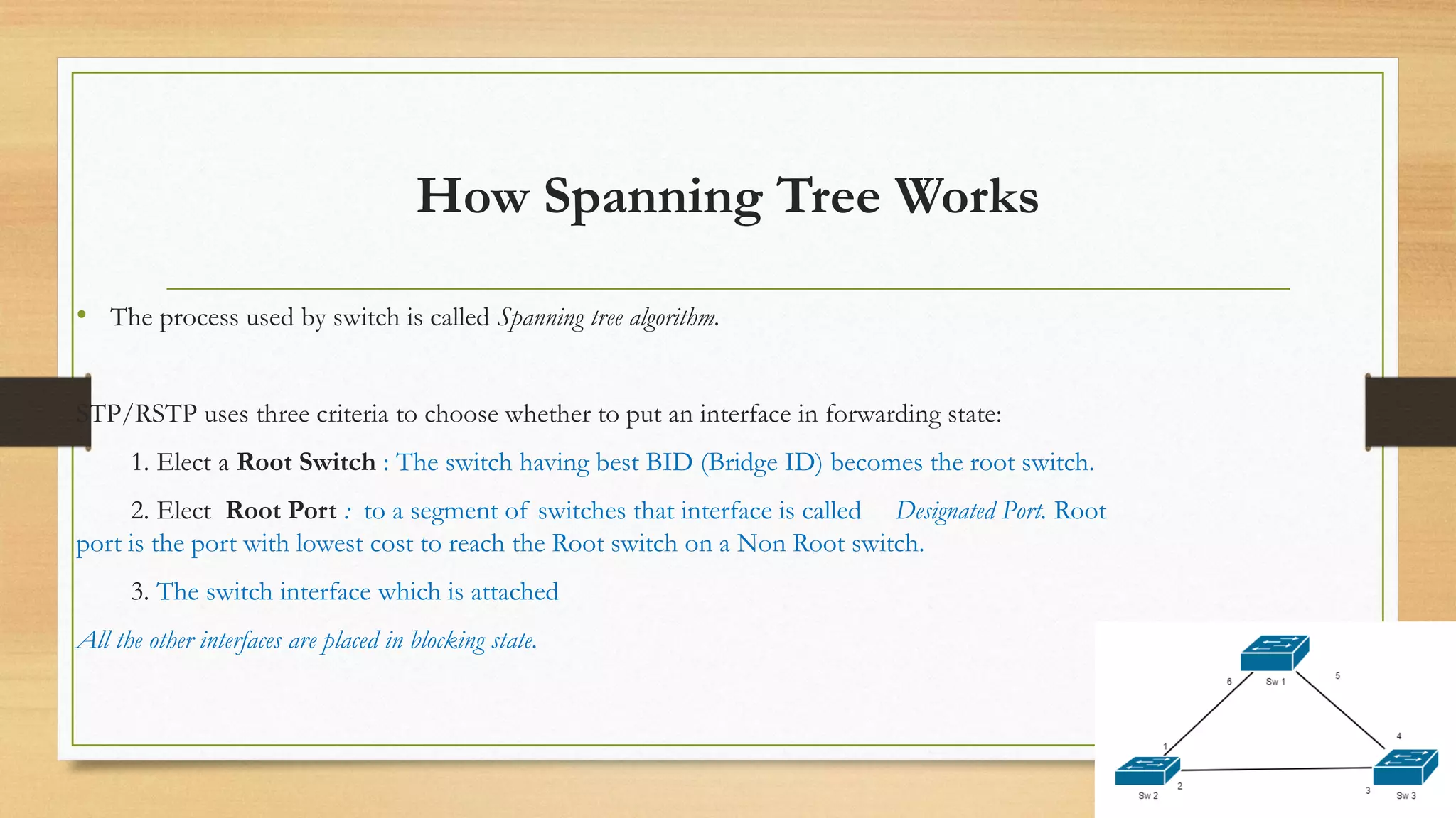 Spanning tree protocol (stp) | PDF