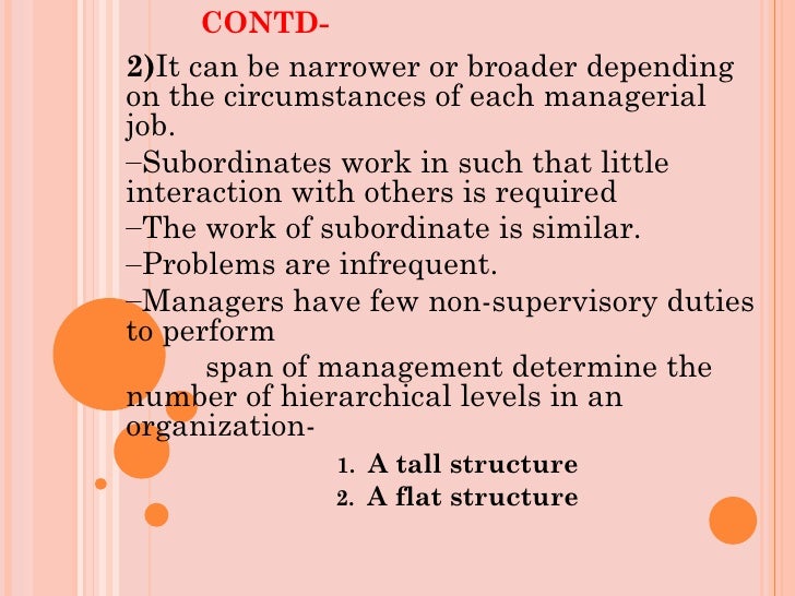 span of management Definition: the span of management refers to the number of subordinates who can be managed efficiently by a superior simply, the manager having the group of. span of management Definition: the span of management refers to the number of subordinates who can be managed efficiently by a superior simply, the manager having the group of.