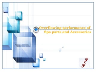 Overflowing performance of 
  Spa parts and Accessories




                    LOGO
 