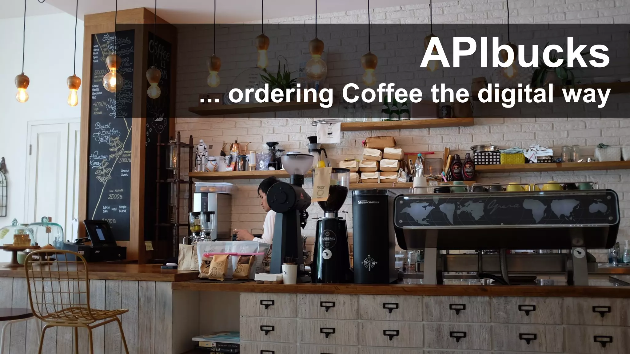 #WISSENTEILEN
APIbucks
... ordering Coffee the digital way
 