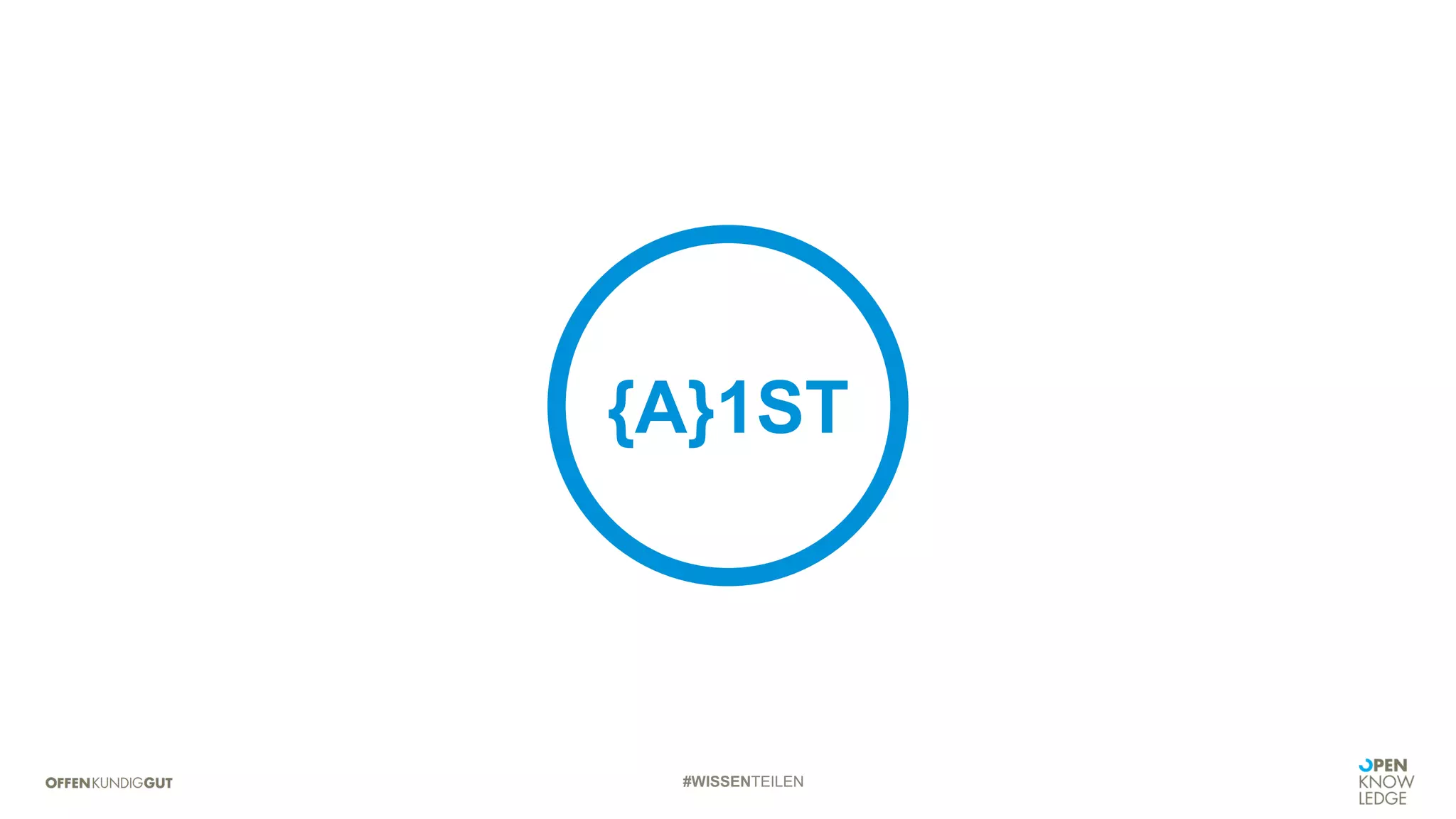 #WISSENTEILEN
{A}1ST
 