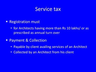 Partnership- only with Architects  