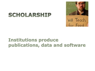 The infrastructure crisis of science Slide 2