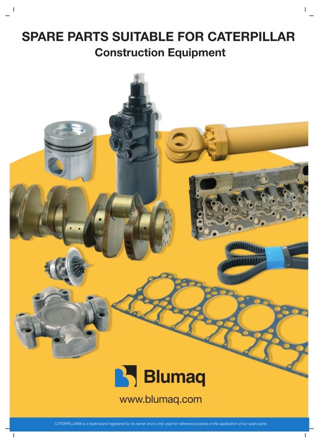 Spare part caterpillar 081281000409