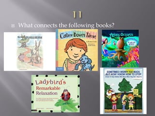  What connects the following books?
 