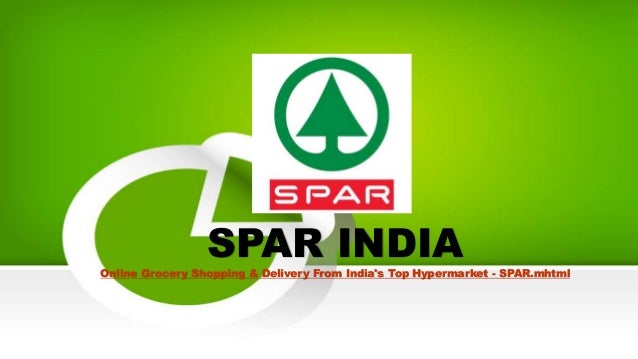 SPAR INDIA
Online Grocery Shopping & Delivery From India's Top Hypermarket - SPAR.mhtml
 