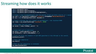 Streaming how does it works 
© Copyright 2013 Pivotal. All rights reserved. 25 
 