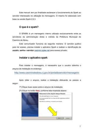 Tutorial do Programa Spark | PDF