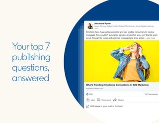 Your top 7
publishing
questions,
answered
Alexandra Rynne
Award-Winning Global Content Creator | Contributor, Social Media...