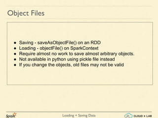 Apache Spark - Loading & Saving data | Big Data Hadoop Spark Tutorial ...