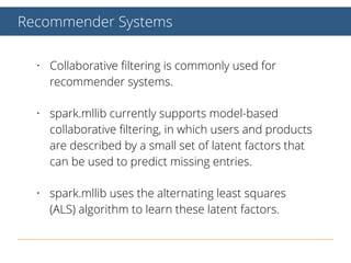 Machine Learning with Spark MLlib | PDF