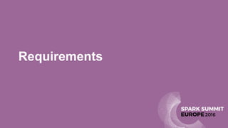 Requirements
 
