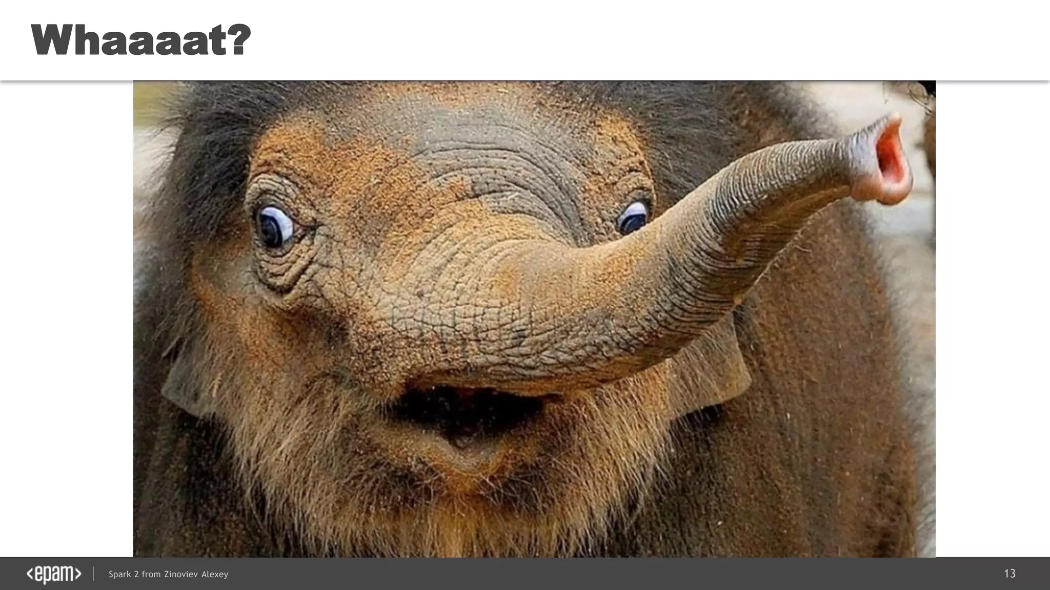 13Spark 2 from Zinoviev Alexey
Whaaaat?
 