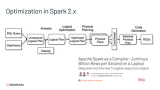 Apache Spark 3.0: Overview of What’s New and Why Care | PDF