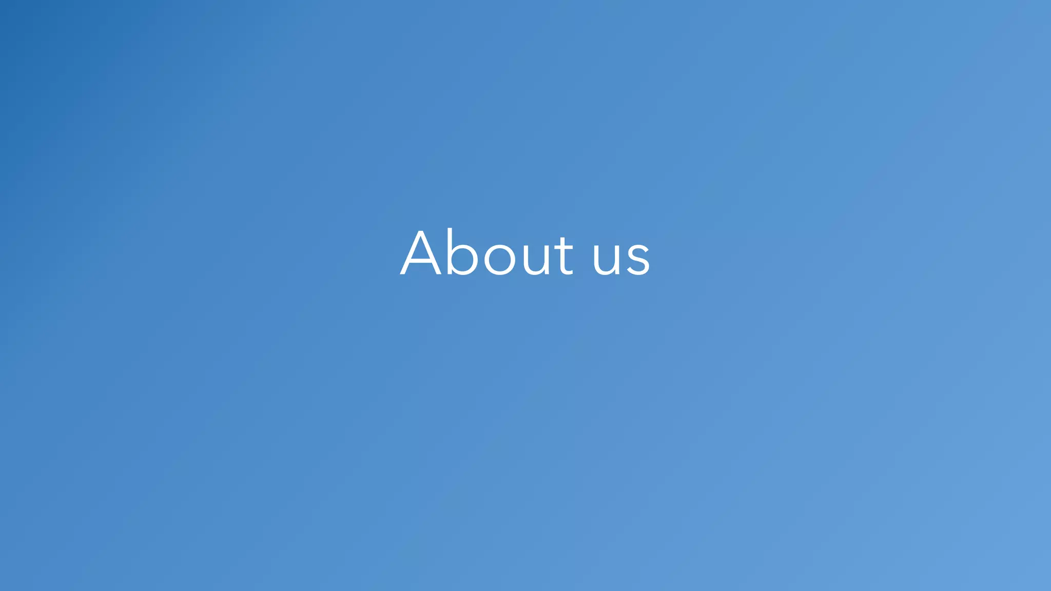 About us 