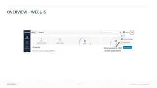 18 © Cloudera, Inc. All rights reserved.
OVERVIEW - WEBUIS
 