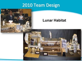 Year 3 Team’s Design
Lunar Plant Chamber
 