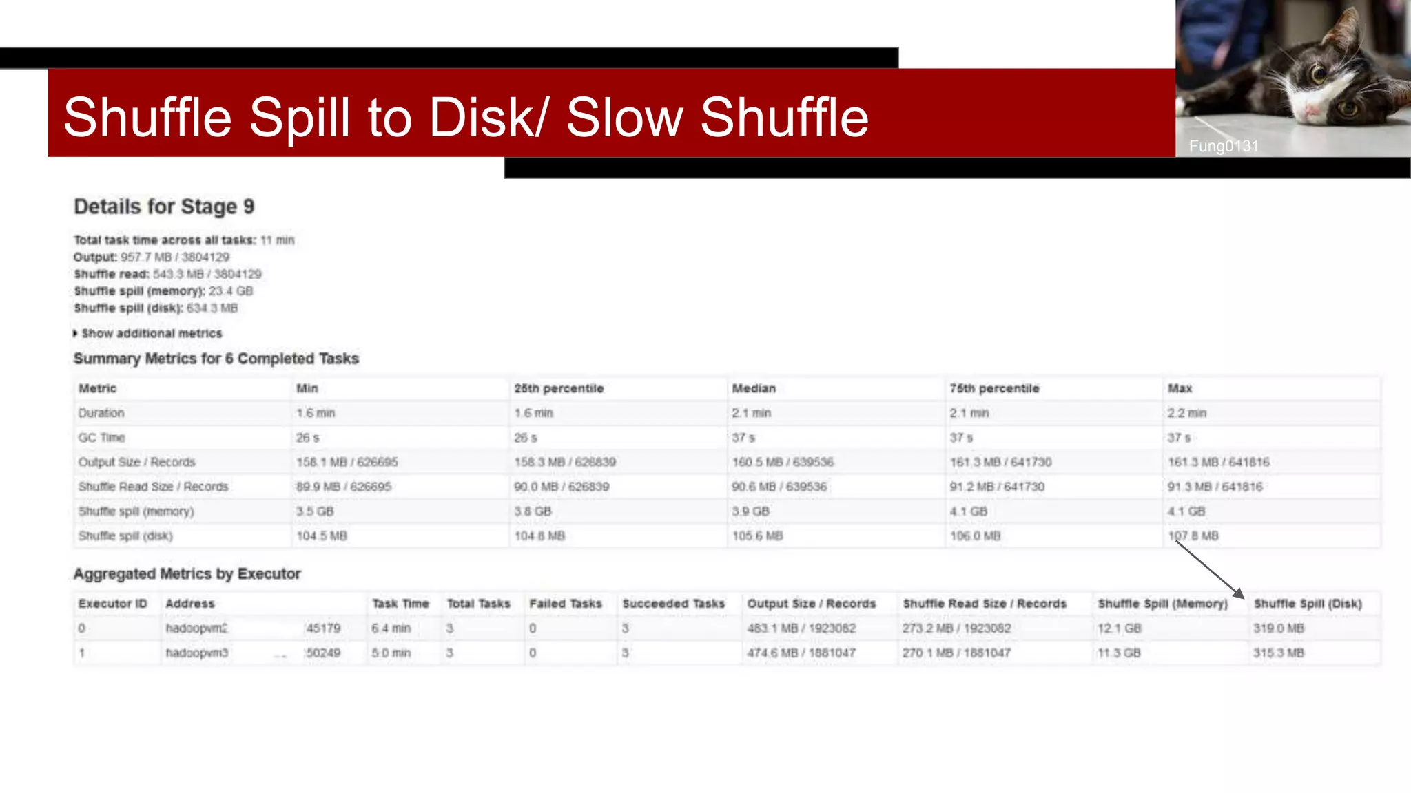 Shuffle Spill to Disk/ Slow Shuffle Fung0131
 
