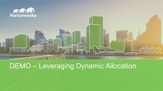 Page	
  56	
  
DEMO – Leveraging Dynamic Allocation
 
