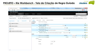 PROJETO – Kie Workbench - Tela de Criação de Regra Guiada
 