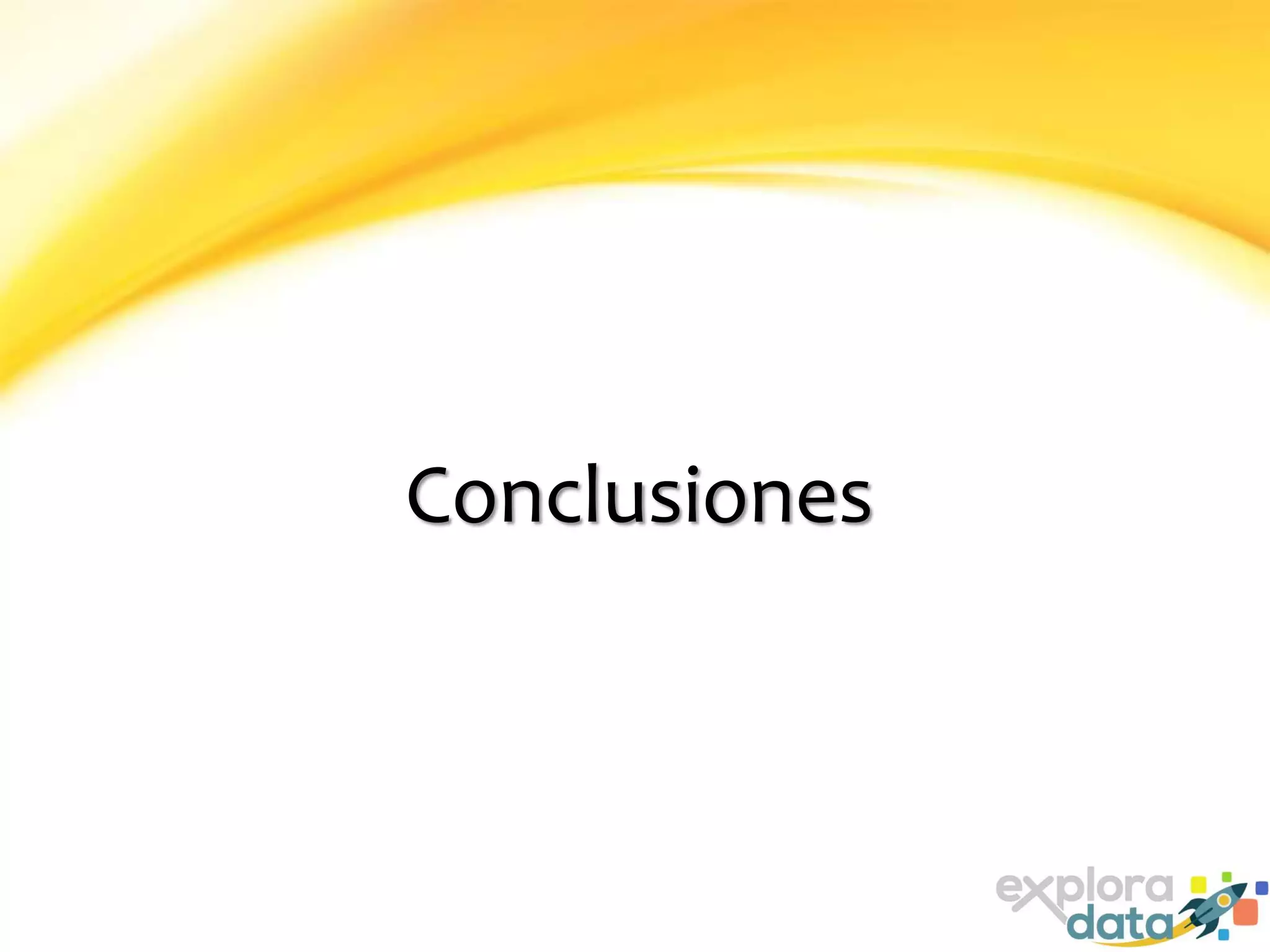 Conclusiones
 