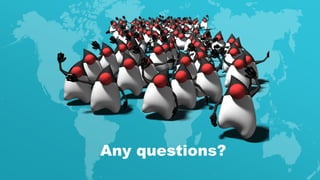 113Spark Streaming from Zinoviev Alexey
Any questions?
 