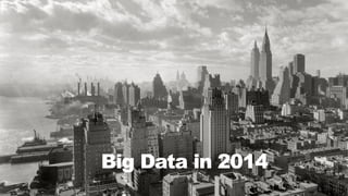 8Spark Streaming from Zinoviev Alexey
Modern Java in 2016Big Data in 2014
 