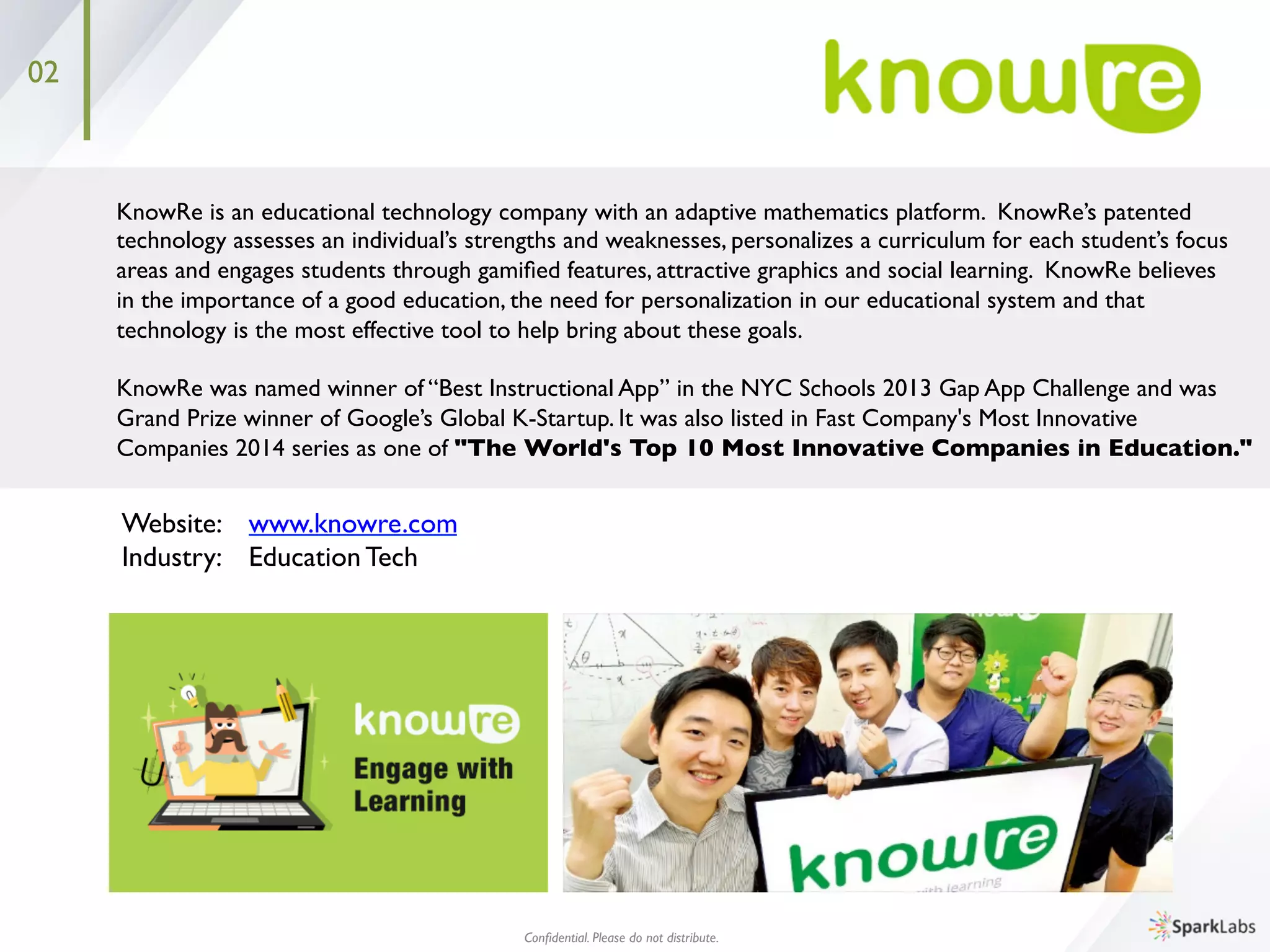  
Website: 	

www.5rocks.io/	

Industry: 	

Data Analysis
Conﬁdential. Please do not distribute.	

 