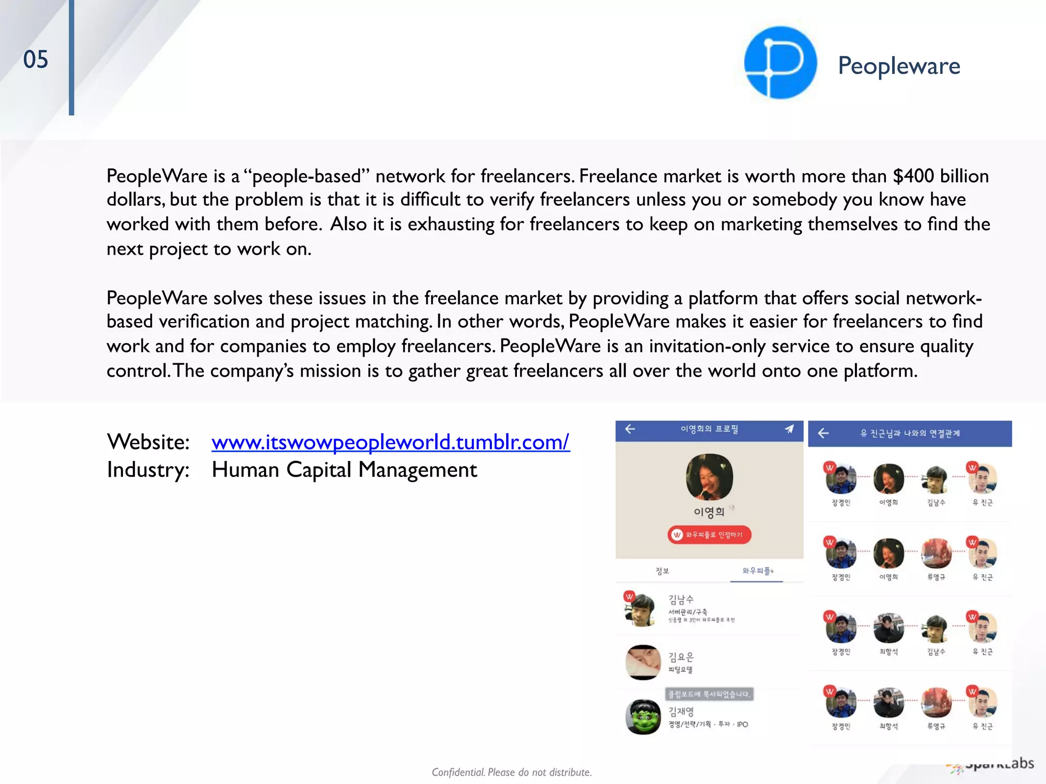 03
Freenters is a Chicago-based startup that provides free printing services to US university students.The 	

company makes revenue by allowing advertisers to place banner advertisement on the bottom margin 	

of the printed paper through its in-depth targeting mechanism that uses student’s grade, gender and major 	

to customize the advertisements.	

	

Freenters satisﬁes both students who enjoy free printing services and the companies that previously had 	

to spend large sum of money on advertising to college students. In the near future, the company plans to 	

offer marketing promotions such as discount coupons instead of banner adverts. Freenters’ mission is to 	

go beyond simply providing free printing service by developing into a platform for advertisers that target 	

college students.	

Website: 	

www.freenters.com 	

Industry: 	

Advertising / Marketing	

Conﬁdential. Please do not distribute.	

 