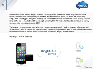 06
Penta Press is a startup that seeks to become the Getty Images of Asia. Penta Press differentiates itself from 	

competitors by utilizing its network of professional photographers in 25 countries. The company not only 	

provides professional photographers advice on photos that people upload, but also selects and supplies good 	

photos to domestic and foreign media companies such asYonhap News and JiJi Press. Penta Press 	

attracted a lot of attention when Russian speed skaterVictor Ahn’s photo of winning the gold medal at the Sochi 	

Winter Olympics was supplied toYonhap News. Penta Press is securing partnerships withYonhap News, 	

Daum and JiJi Press.	

Website: 	

www.pentapress.com 	

Industry: 	

Online Platform	

Conﬁdential. Please do not distribute.	

 