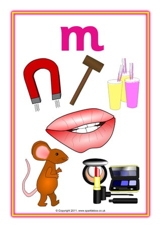 © Copyright 2011, www.sparklebox.co.uk
m
 