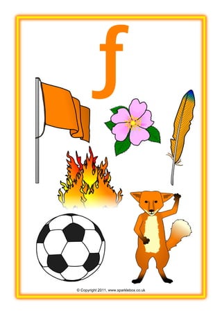 © Copyright 2011, www.sparklebox.co.uk
f
 