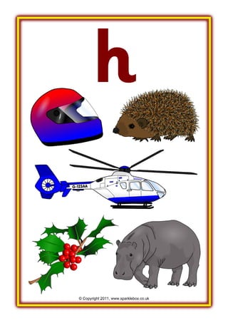 © Copyright 2011, www.sparklebox.co.uk
h
 