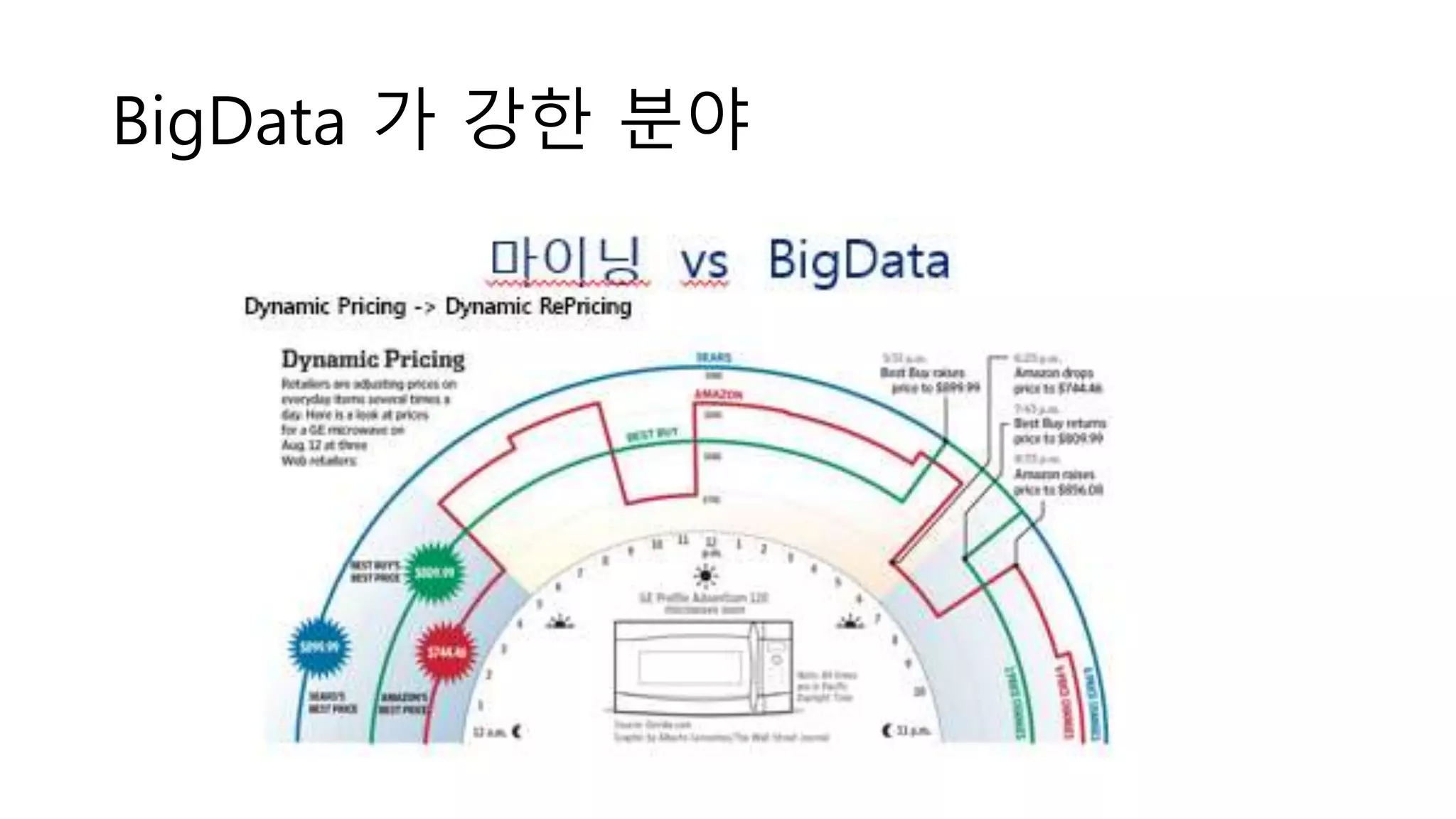 BigData 가 강한 분야
 