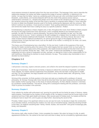 Sparknotes For Frankenstein