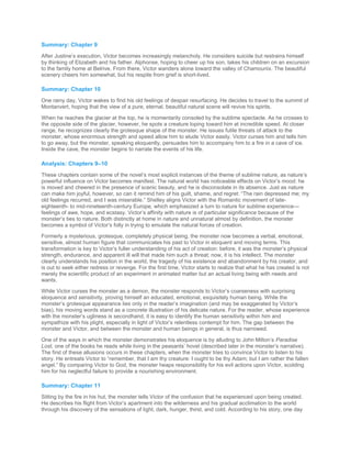 Sparknotes For Frankenstein