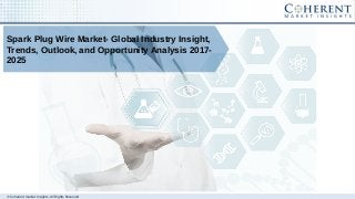 © Coherent market Insights. All Rights Reserved
Spark Plug Wire Market- Global Industry Insight,
Trends, Outlook, and Opportunity Analysis 2017-
2025
 