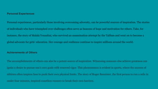 Inspire: Igniting the Spark of Human Potential | PPTX