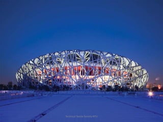 Now more durable, reliable, cheaper
and resilient structures can be made.

Technical Textile Society-NTU

 