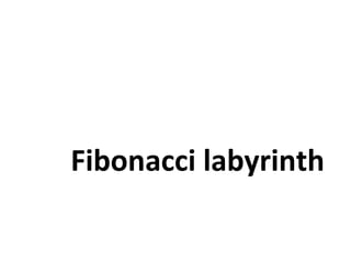 Fibonacci labyrinth 