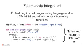 Spark Sql and DataFrame | PPTX