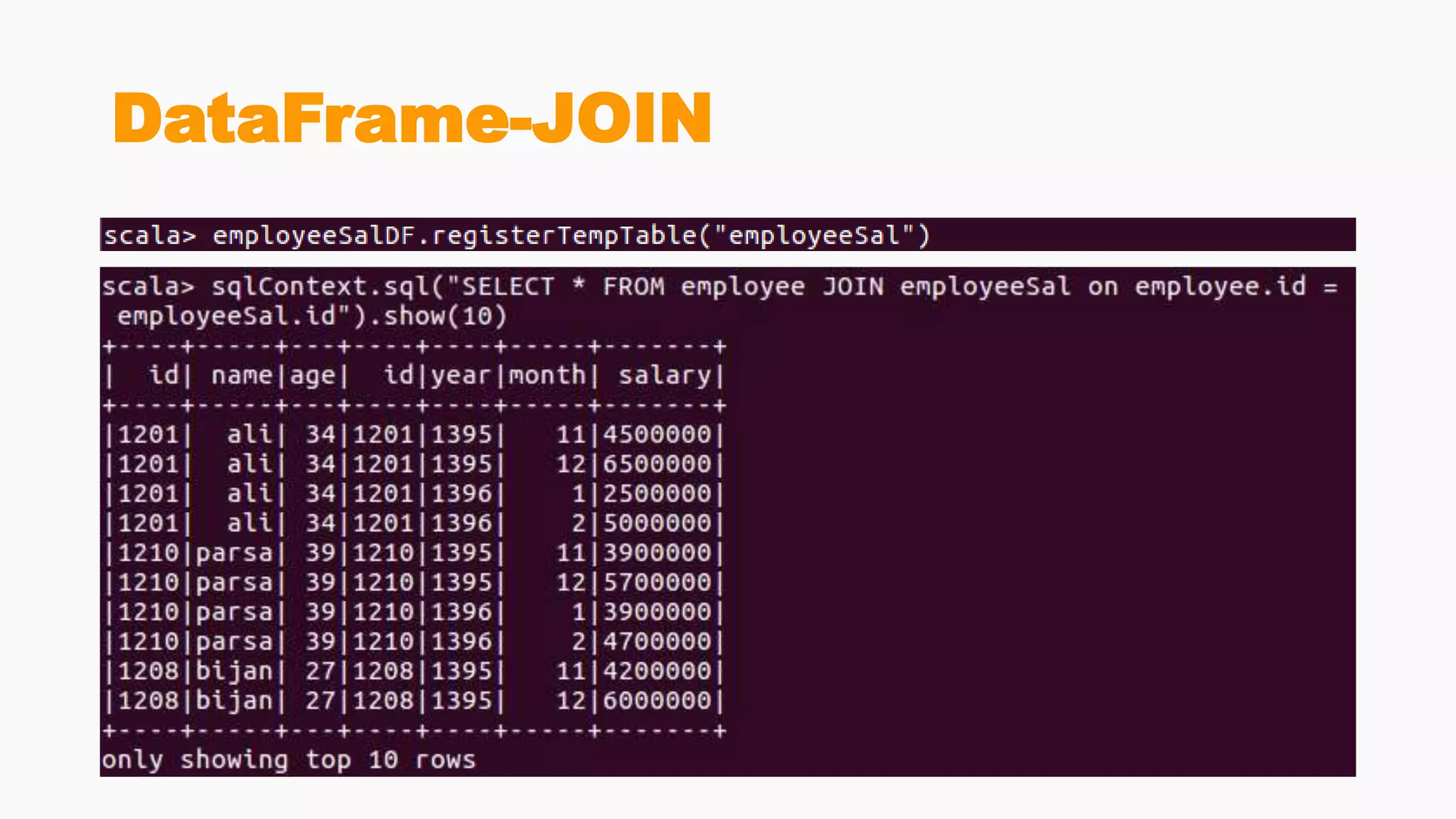 DataFrame-JOIN
 