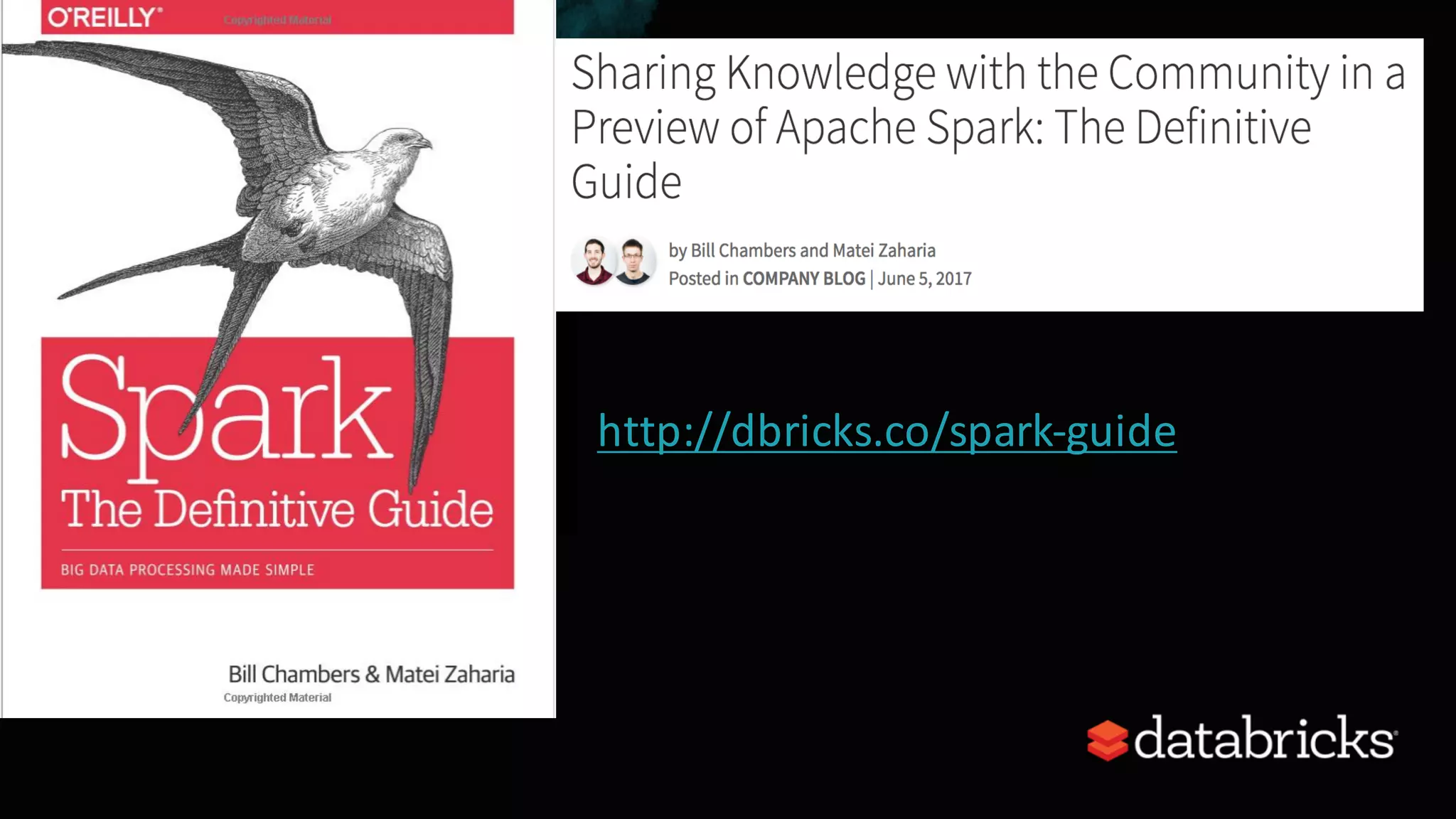 http://dbricks.co/spark-guide 