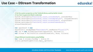 Spark Streaming | Twitter Sentiment Analysis Example | Apache Spark ...