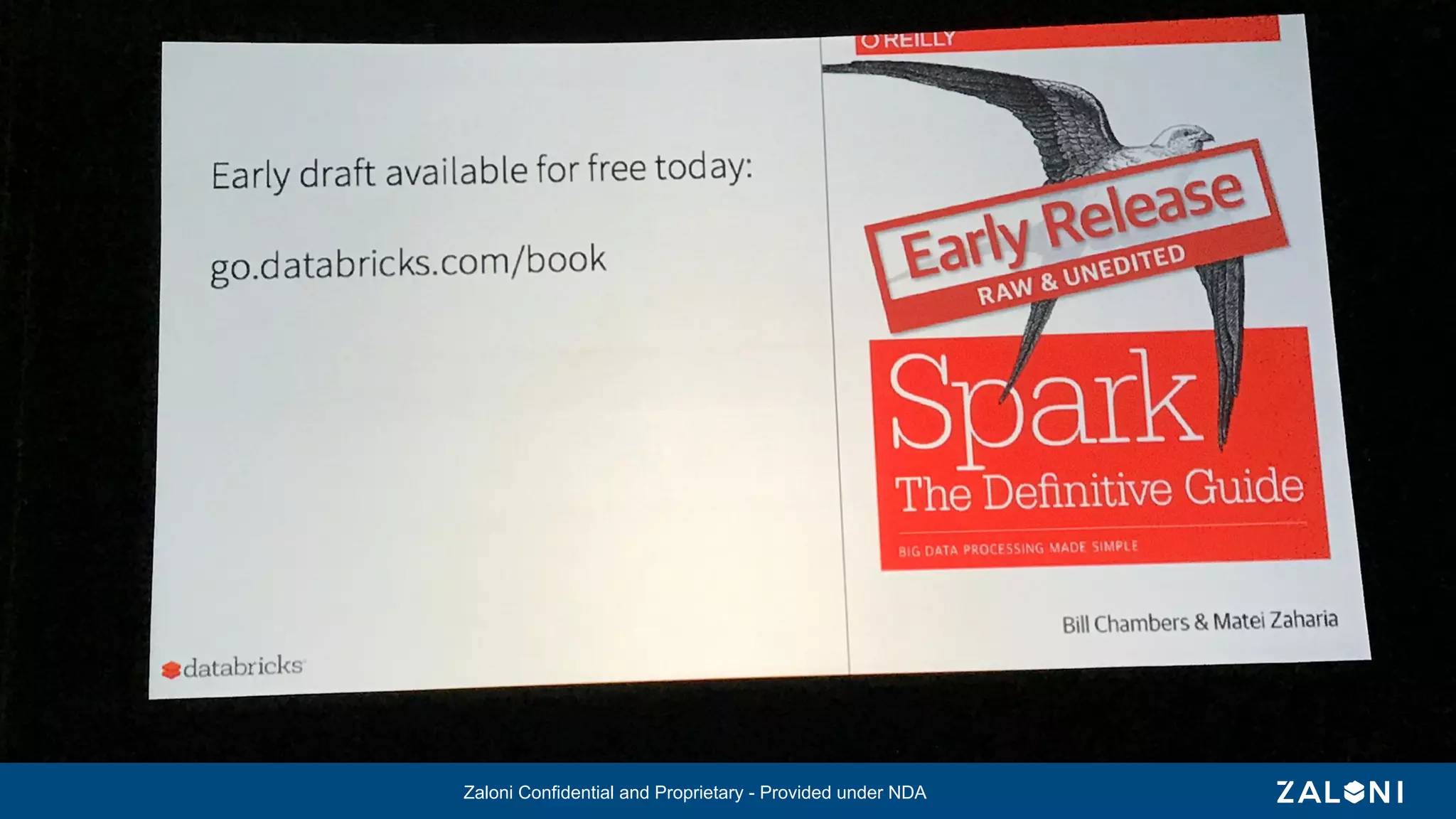 Zaloni Confidential and Proprietary - Provided under NDAZaloni Confidential and Proprietary - Provided under NDA
 