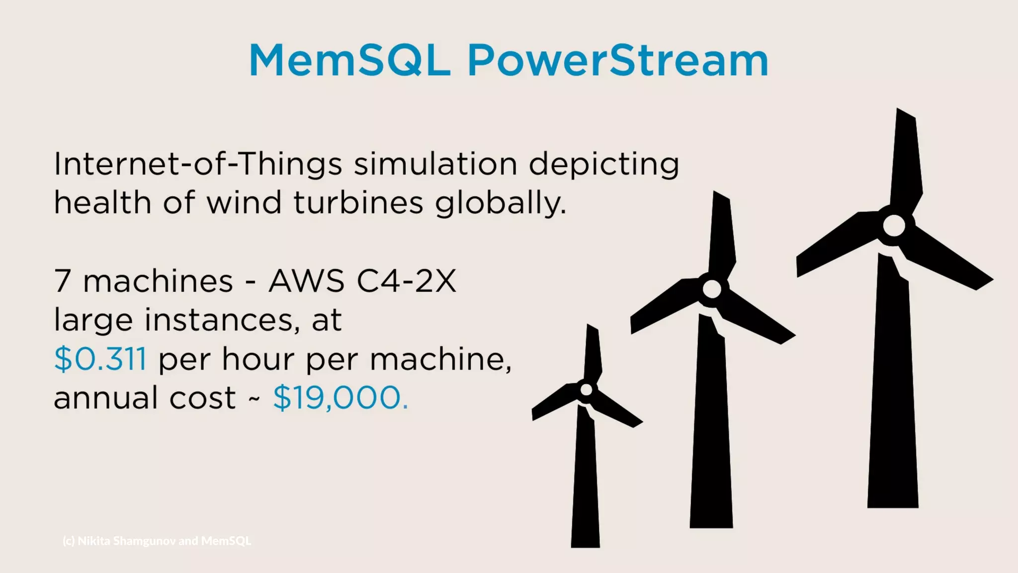 (c) Nikita Shamgunov and MemSQL
 