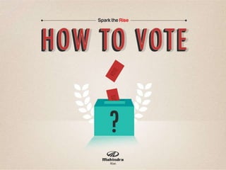 Spark the Rise 2: How to Vote